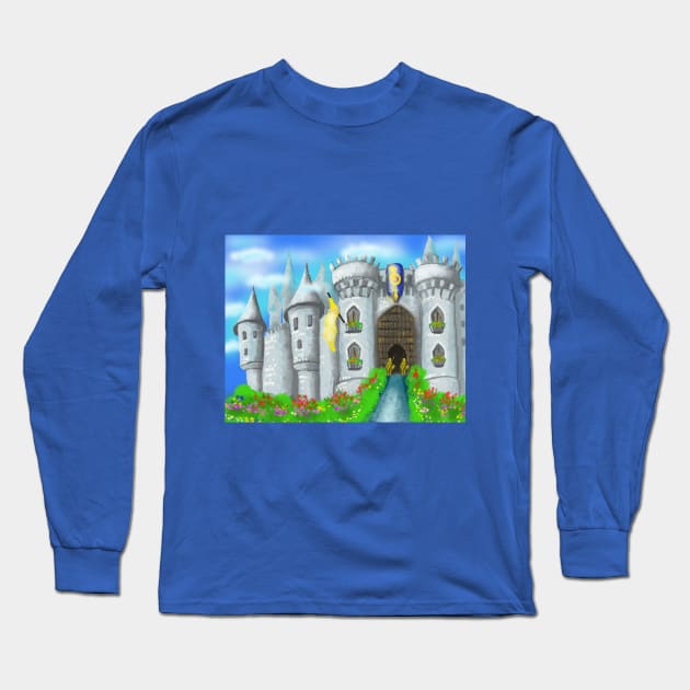 Castle Long Sleeve T-Shirt by Lesia